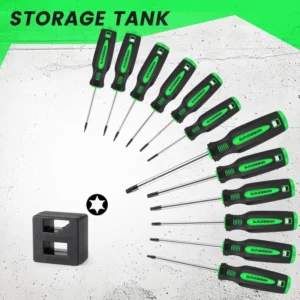GURADESIGN 13pc Torx Screwdriver Set T5–T40